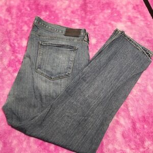Paige‎ Federal Straight Jeans Mens 40 Blue Transcend Denim - Read Size